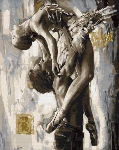 Opakowanie Malowanie po numerach BRUSHME 40x50 cm Elegancki Taniec