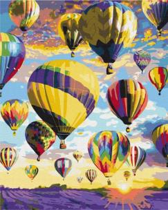 Opakowanie Malowanie po numerach BRUSHME 40x50 cm Sny na niebie