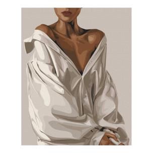 Opakowanie Malowanie po numerach BRUSHME 40x50cm Elegancka Pokusa