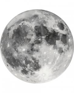 Opakowanie Malowanie po numerach BRUSHME okrągły 40 cm Księżyc