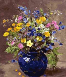 Opakowanie Malowanie po numerach - Bukiet Kwiatów 40x50cm