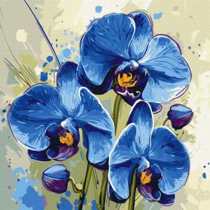 Opakowanie Malowanie po numerach - Delikatna orchide 40x40cm