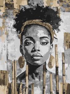 Opakowanie Malowanie po numerach - Egzotyczny monochrom 30x40