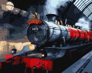 Opakowanie Malowanie po numerach -Ekspres do Hogwartu metal