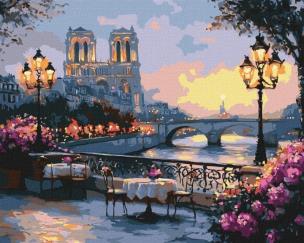 Opakowanie Malowanie po numerach - Francuski krajobraz 40x50