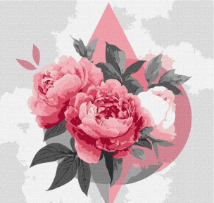 Opakowanie Malowanie po numerach - Geometryczne kształty