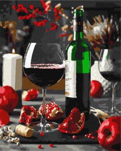 Opakowanie Malowanie po numerach - Granatowa rozkosz 40x50cm