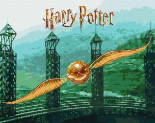 Opakowanie Malowanie po numerach - Harry Potter. Złoty Znicz