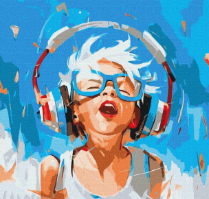 Opakowanie Malowanie po numerach - Jego letnie rytmy 50x50cm