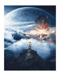 Opakowanie Malowanie po numerach - Kosmiczny... 40x50 cm