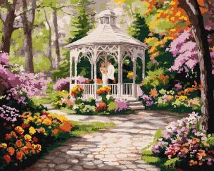 Opakowanie Malowanie po numerach - Kwiecista łąka 40x50cm