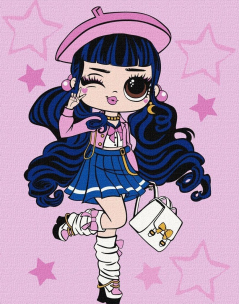 Opakowanie Malowanie po numerach - L.O.L. Surprise! 30x40cm