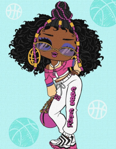 Opakowanie Malowanie po numerach - L.O.L. Surprise! 30x40cm