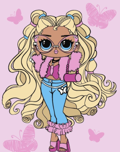 Opakowanie Malowanie po numerach - L.O.L. Surprise! 30x40cm