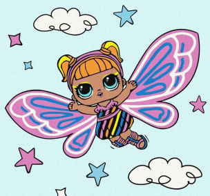 Opakowanie Malowanie po numerach - L.O.L. Surprise! 40x40cm