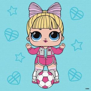 Opakowanie Malowanie po numerach - L.O.L. Surprise! Game on