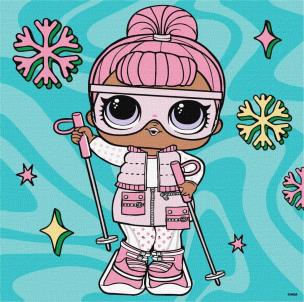 Opakowanie Malowanie po numerach -Magiczny kotek Kids 25x25cm