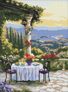 Opakowanie Malowanie po numerach - Malownicza kolacja 30x40cm