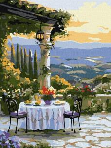 Opakowanie Malowanie po numerach - Malownicza kolacja 30x40cm