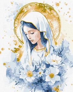 Opakowanie Malowanie po numerach - Maryja Niebiańska 40x50cm