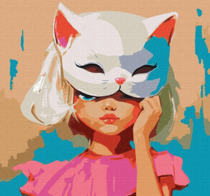 Opakowanie Malowanie po numerach - Miau 50x50cm