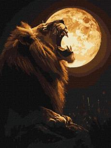 Opakowanie Malowanie po numerach - Nocny drapieżnik 30x40cm