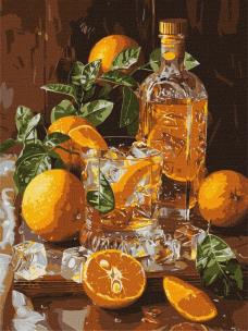 Opakowanie Malowanie po numerach - Pomarańczowy.. 30x40cm