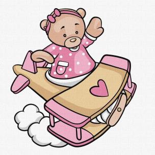 Opakowanie Malowanie po numerach -Rozwinięcie skrzydeł Kids