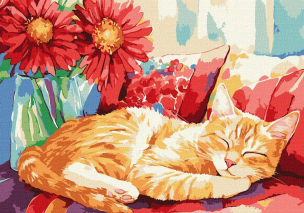 Opakowanie Malowanie po numerach - Sen w dzień 30x40cm