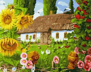 Opakowanie Malowanie po numerach - Sercu miły kraj 40x50cm