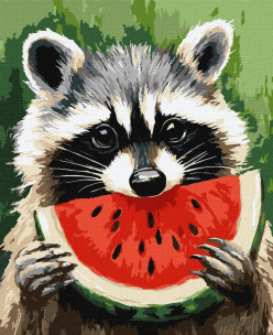 Opakowanie Malowanie po numerach - Soczysty arbuz 30x40cm