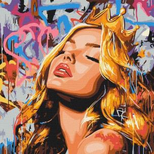 Opakowanie Malowanie po numerach -Śpiąca Królewna 40x40cm