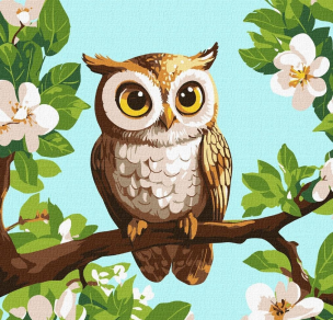 Opakowanie Malowanie po numerach - Straż leśna 30x30cm