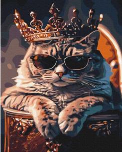 Opakowanie Malowanie po numerach - Władza u kotów 40x50cm