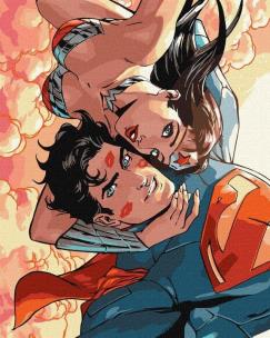 Opakowanie Malowanie po numerach - Wonder Woman: uściski