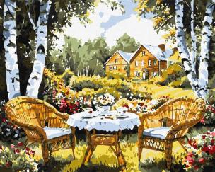 Opakowanie Malowanie po numerach - Wymarzony domek 40x50cm