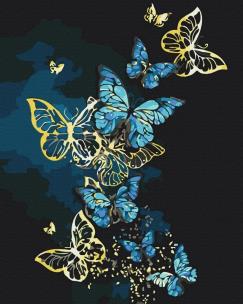 Opakowanie Malowanie po numerach + złota farba - Taniec...