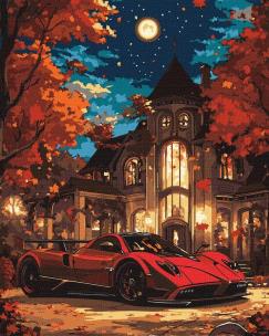 Opakowanie Malowanie po numerach - Życie w luksusie 40x50cm