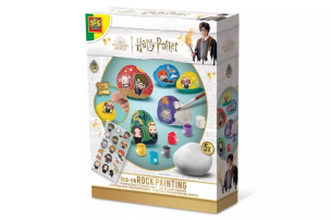 Malowanka po kamieniu Harry Potter. Wydawca: SES. Multiszop.pl Opakowanie Malowanka po kamieniu Harry Potter