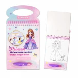 Malowanka wodna Princess. Wydawca: Starpak. Multiszop.pl Opakowanie Malowanka wodna Princess
