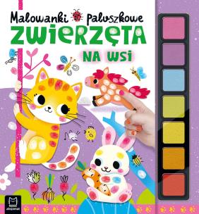 Okładka książki Malowanki paluszkowe. Zwierzęta na wsi