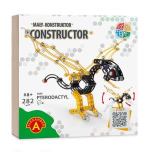 Mały konstruktor Pterodactyl 282 elementy. Wydawca: ALEXANDER GRY. Multiszop.pl Opakowanie Mały konstruktor Pterodactyl 282 elementy