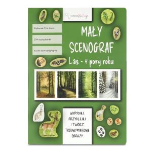Okładka książki Mały Scenograf. Las - 4 pory roku