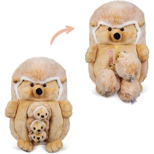 Opakowanie Mama jeż z 3 młodymi jeżami