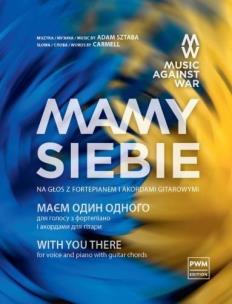 Mamy siebie na głos z fortepianem i chwytami.... Autor: Adam Sztaba, Vleet Carmella. Multiszop.pl Okładka książki Mamy siebie na głos z fortepianem i chwytami...