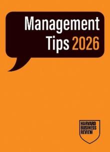 Okładka książki Management Tips 2026. From Harvard Business Review