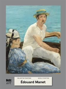 Manet. Malarstwo światowe. Autor: Widacka-Bisaga Agnieszka. Multiszop.pl Okładka książki Manet. Malarstwo światowe