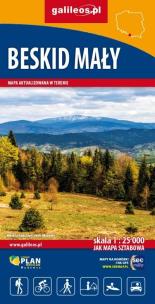 Okładka książki Mapa - Beskid Mały 1:25 000