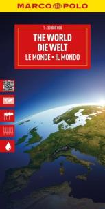 Mapa drogowa Świat 1:30 000 000. Autor:   Praca zbiorowa. Multiszop.pl Okładka książki Mapa drogowa Świat 1:30 000 000
