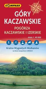 Okładka książki Mapa - Góry Kaczawskie. Podgórza Kaczawaskie i...
